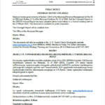 Oversight Report for 2022/2023